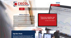 Desktop Screenshot of cecoljuriscontabil.com.br